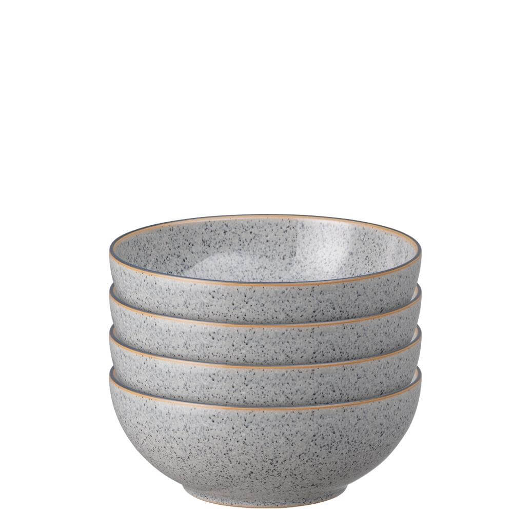 Denby Studio Grey 4 Piece Cereal Bowl Set